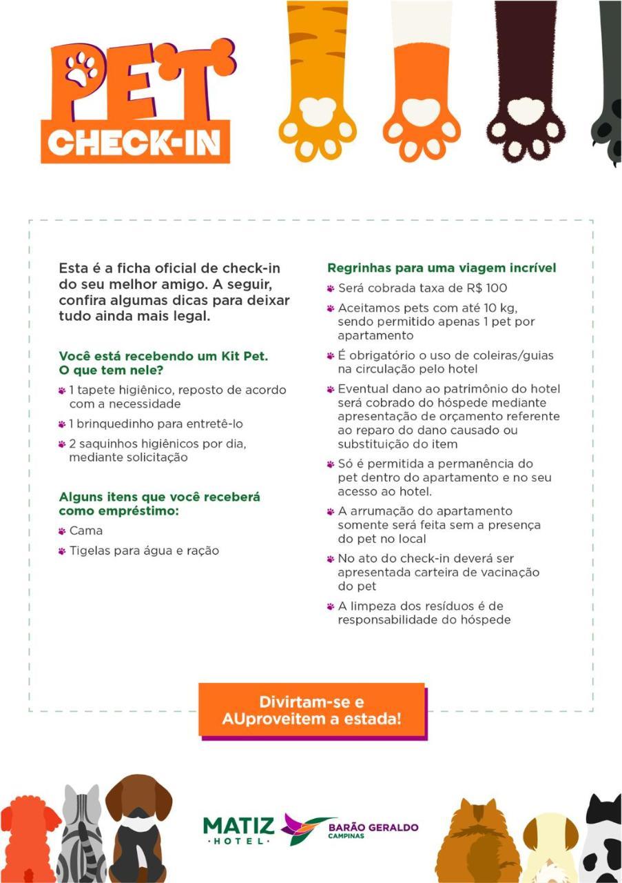 Matiz Barao Geraldo Express Hotel Campinas  Bagian luar foto